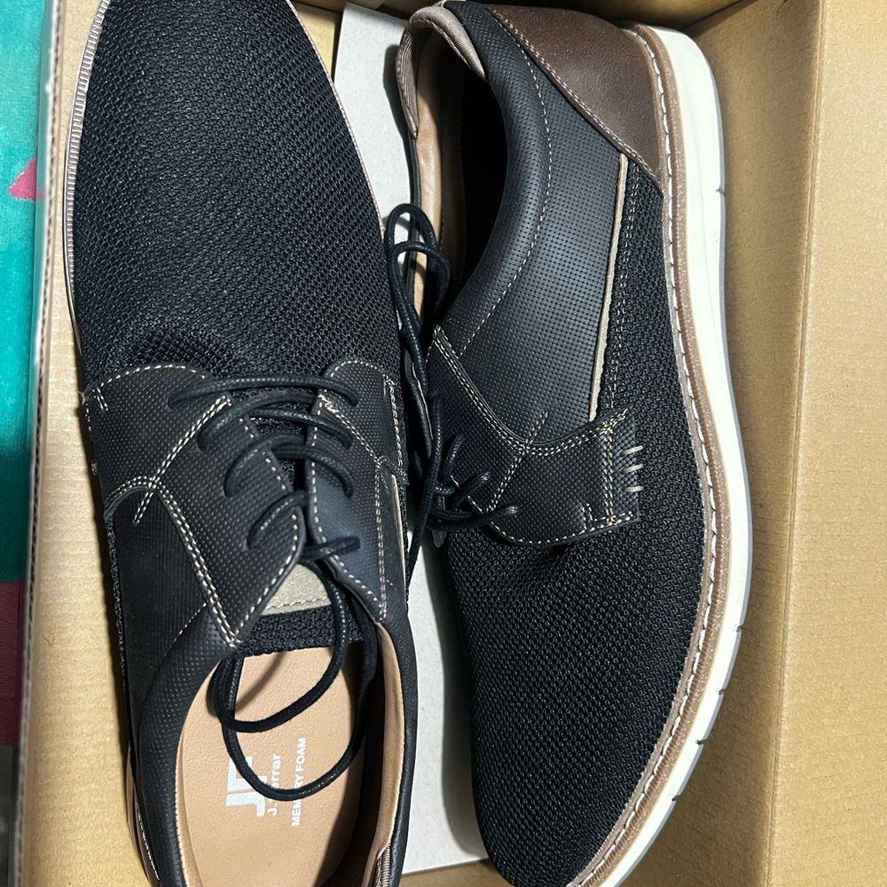 Men's Black and Brown Casual dress Shoes